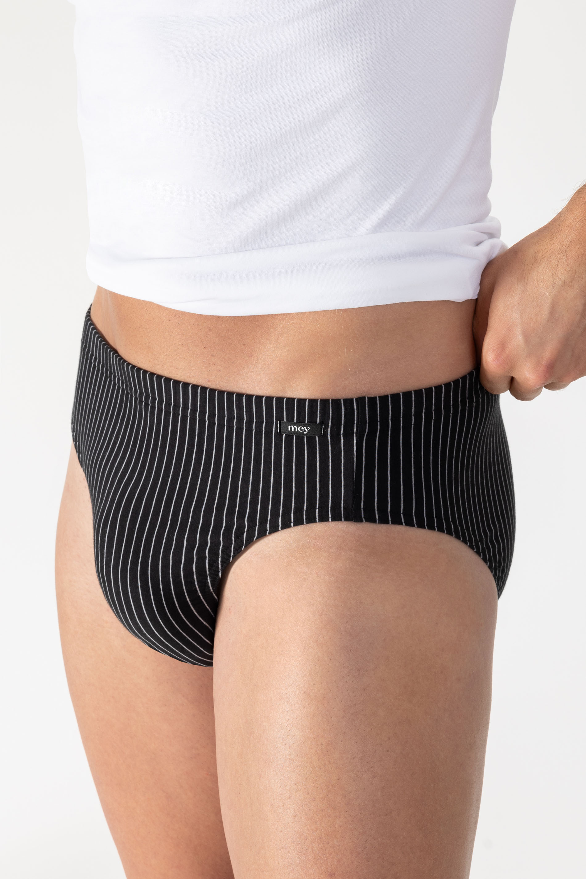 MEY (BC Stripes) Мужские плавки «Black»