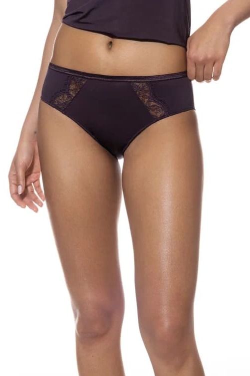 MEY (Grace) Трусы c широким боком «Perfect plum»