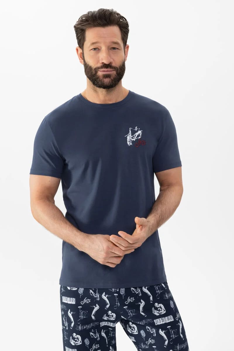 MEY (Jazz Music) Футболка хлопковая «Yacht blue»