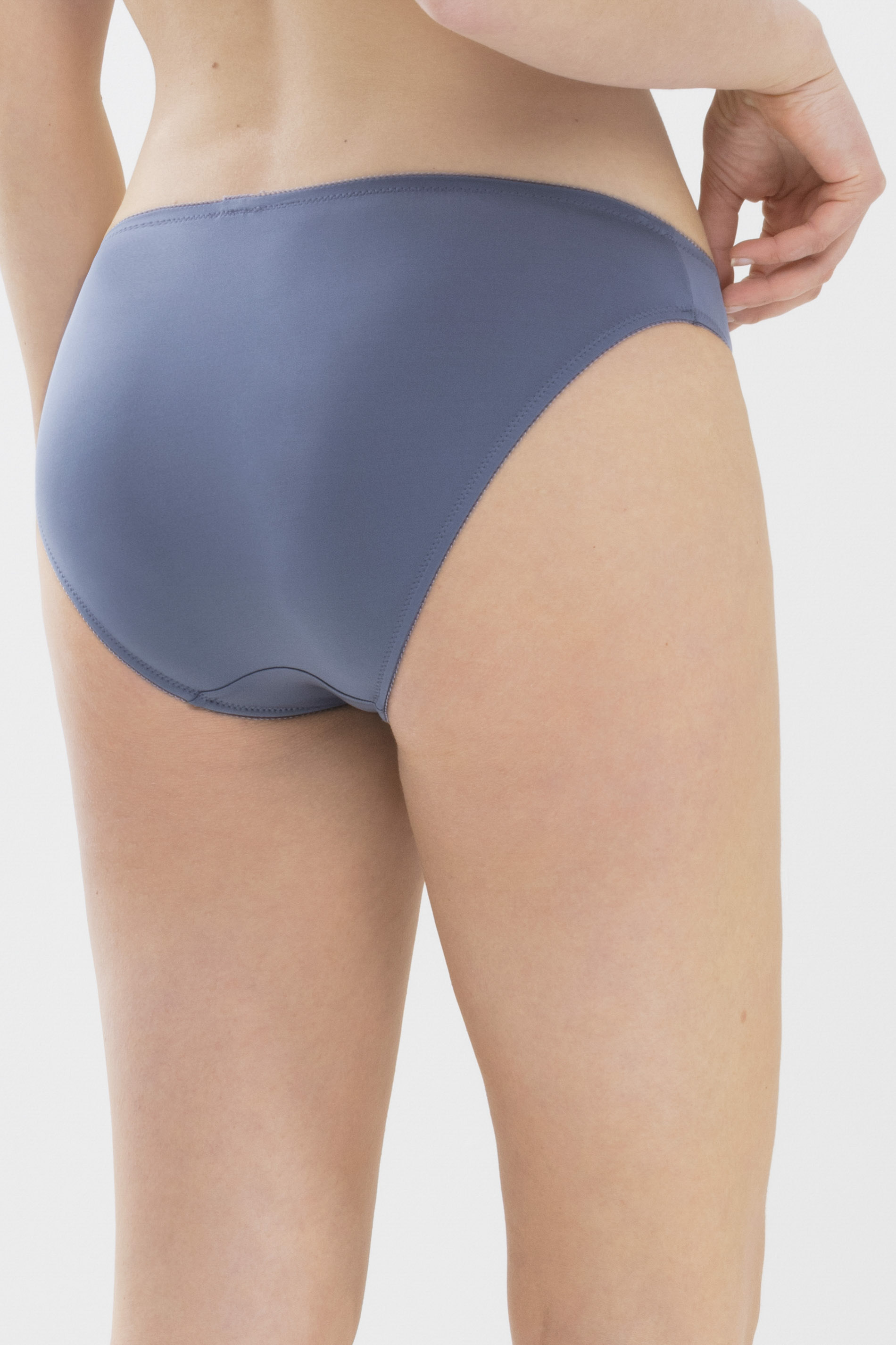 MEY (Luxurious) Трусы слипы с кружевом «Dark lavender»