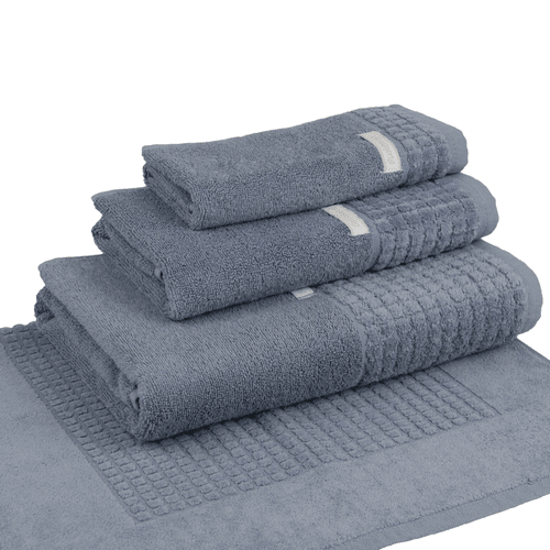 Полотенце «CARRARA» голубой