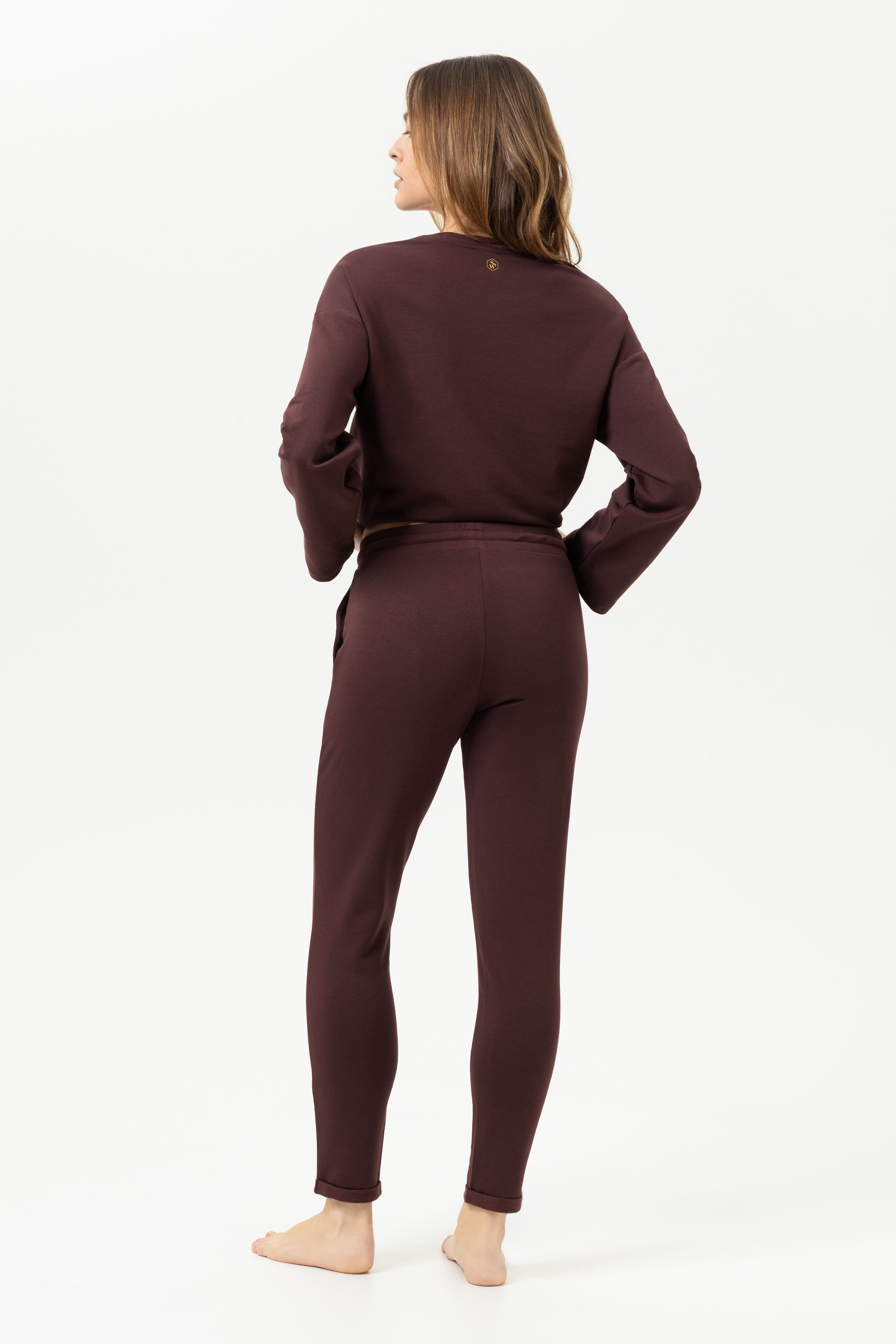MEY Soulwear Брюки зауженные «Hot Maroon»