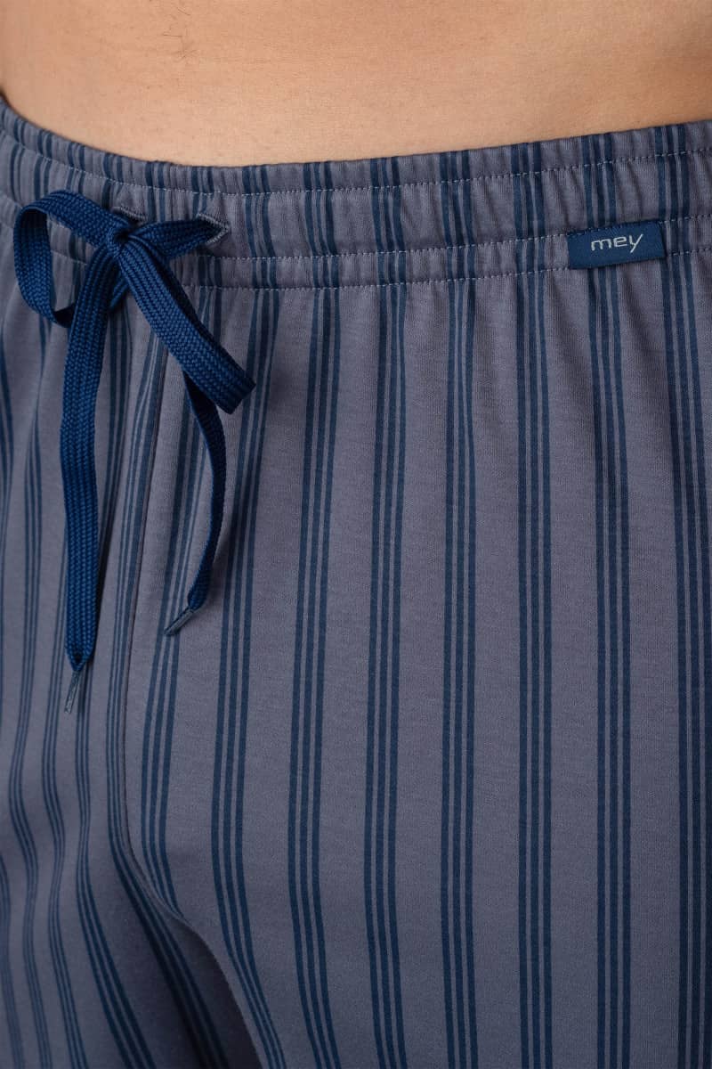 MEY (Cranbourne) Мужские шорты в полоску «Soft grey»