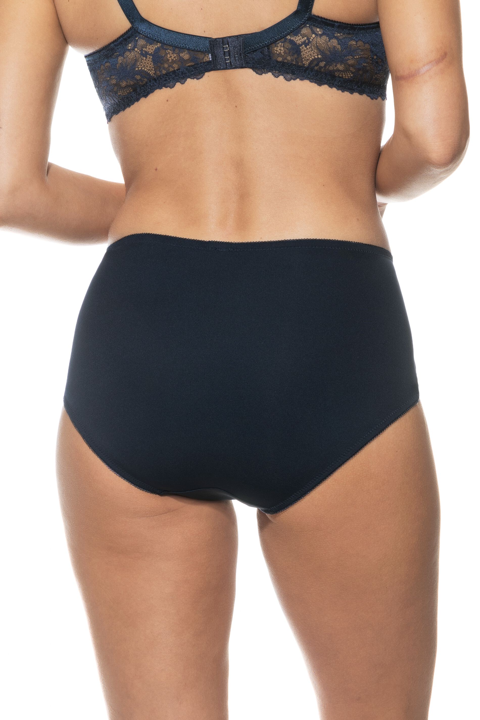 MEY (Luxurious) Трусы с высокой талией «Night blue»