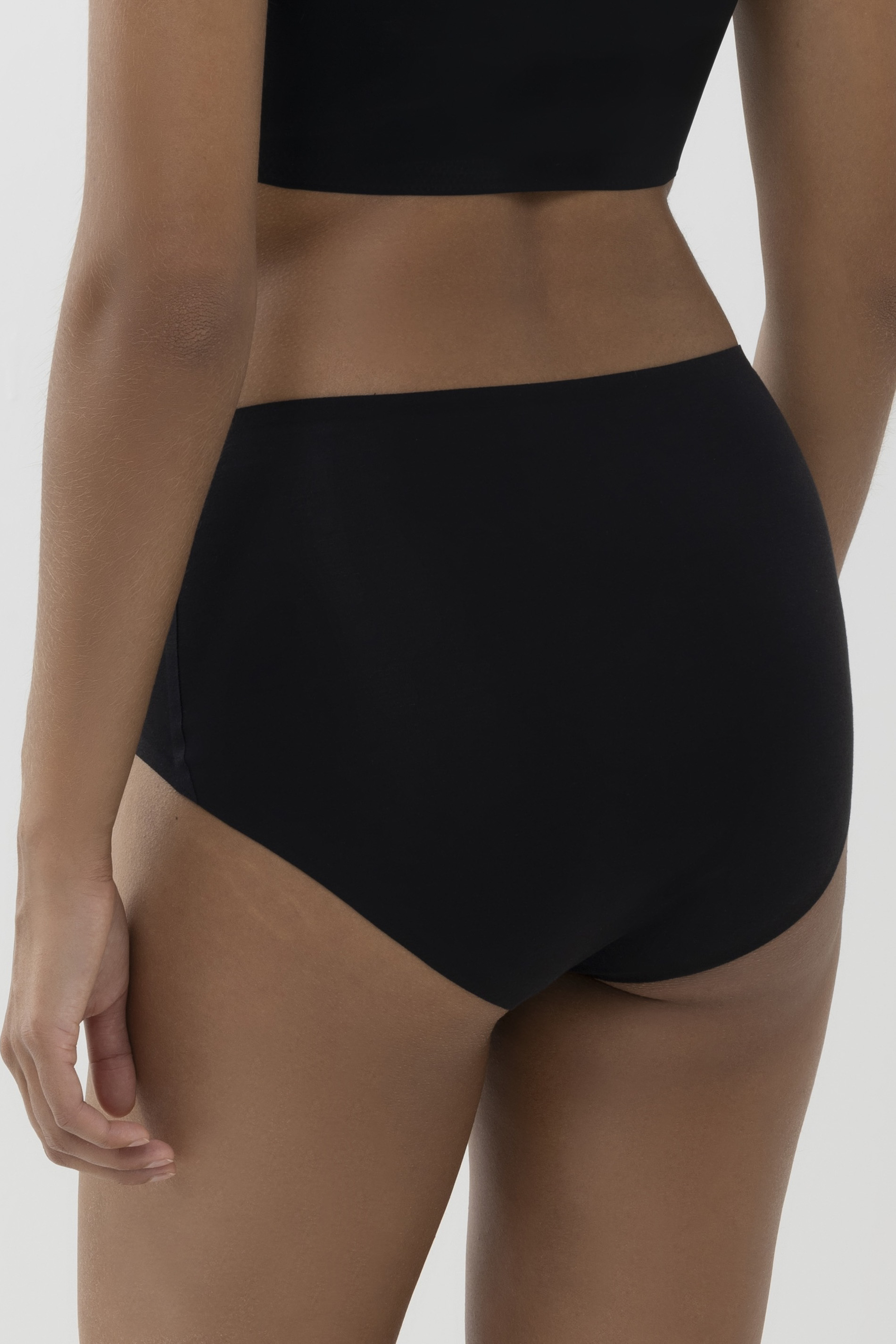 MEY (Second me) Трусы с завышенной талией «Black»