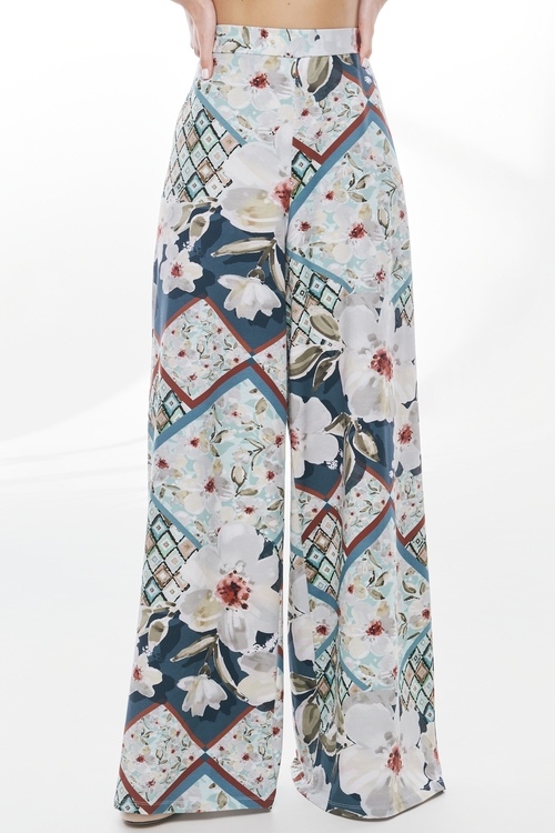 Брюки Палаццо «Lovely begonia»