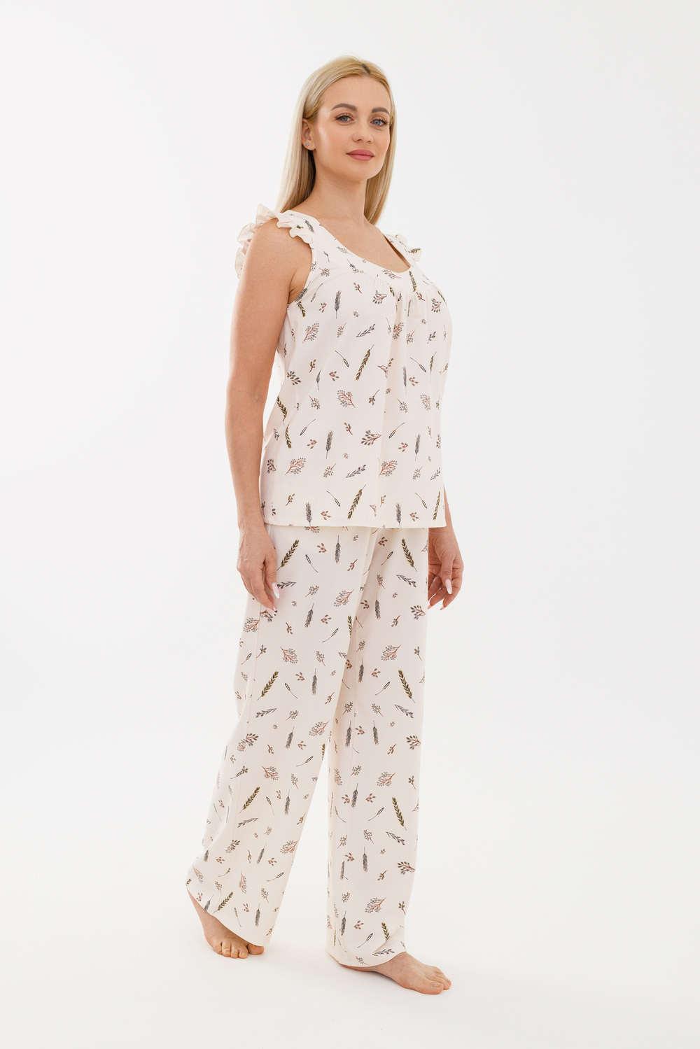 Брюки прямые «После росы»