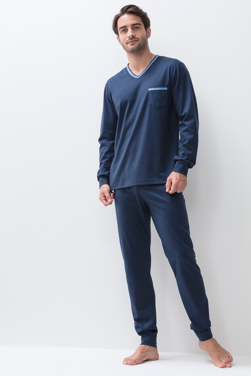 MEY (Leongatha) Пижама с джоггерами «Yacht blue»