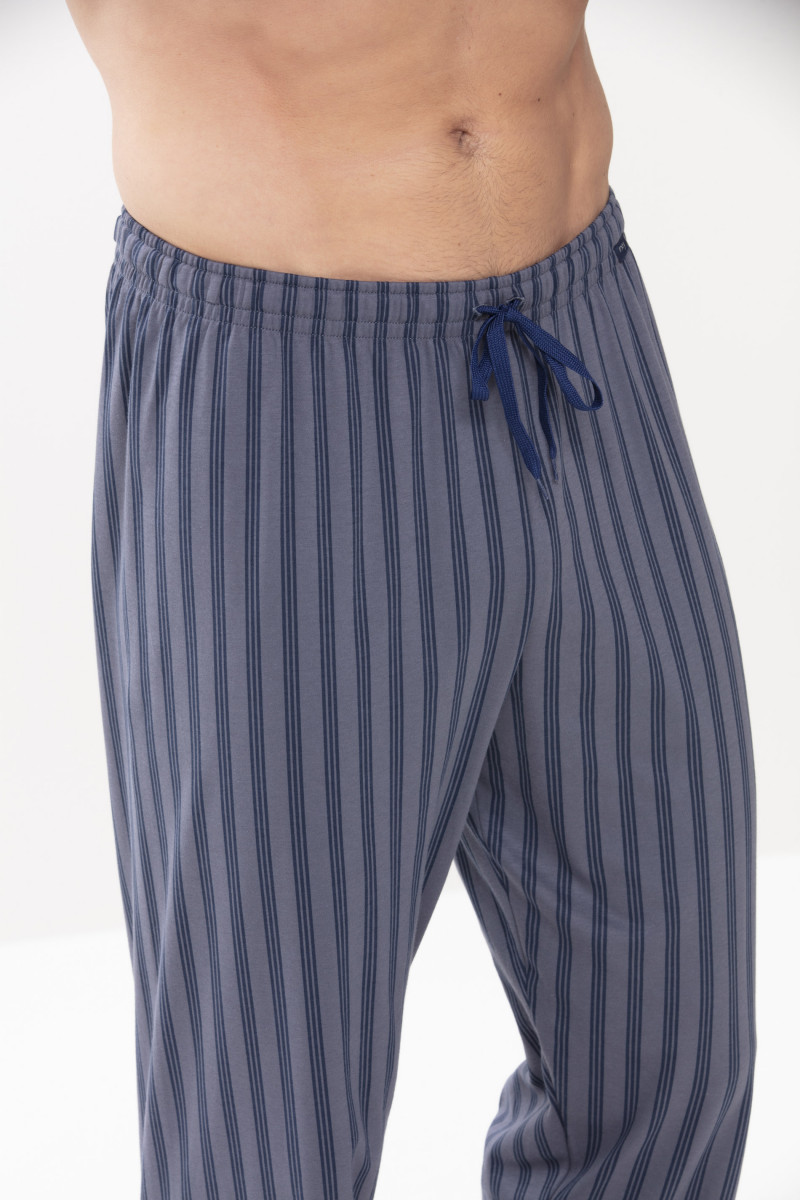 MEY (Cranbourne) Мужские брюки в полоску «Soft grey»