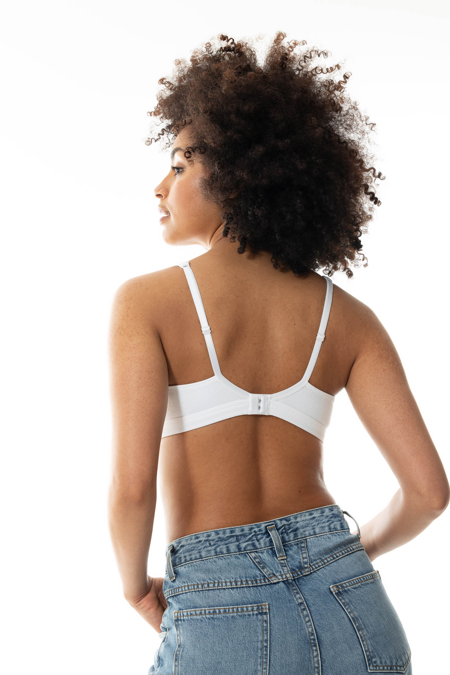 MEY (Organic cotton) Бюстгальтер без косточек «White»