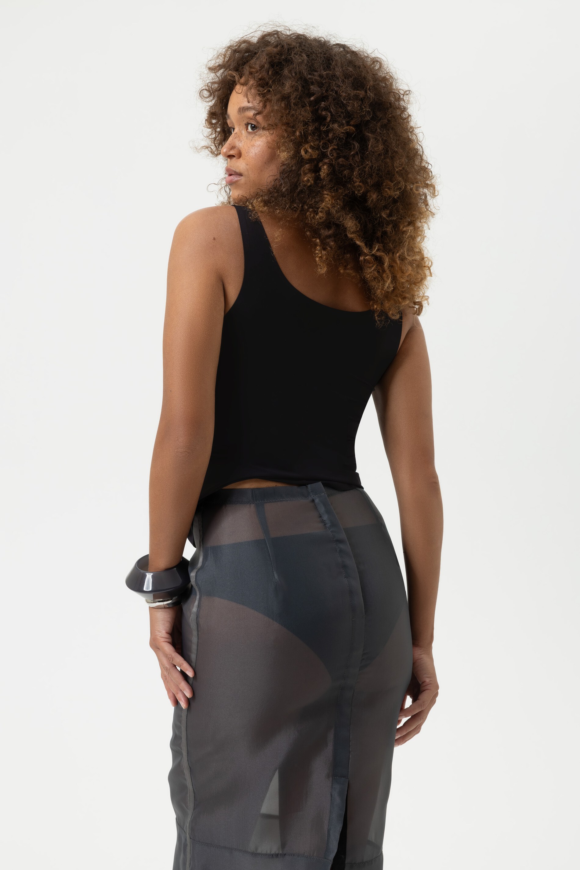 MEY (Simply better invisibles) Трусы brazil «Black»