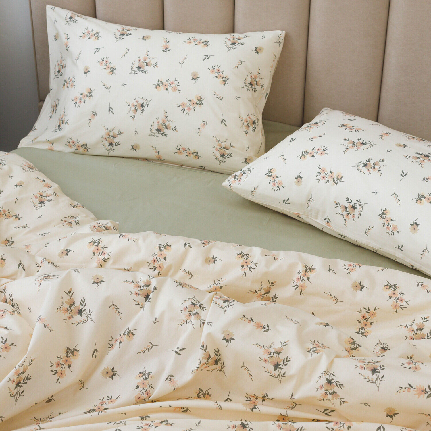 Комплект постельного белья «Фисташковый сорбет»