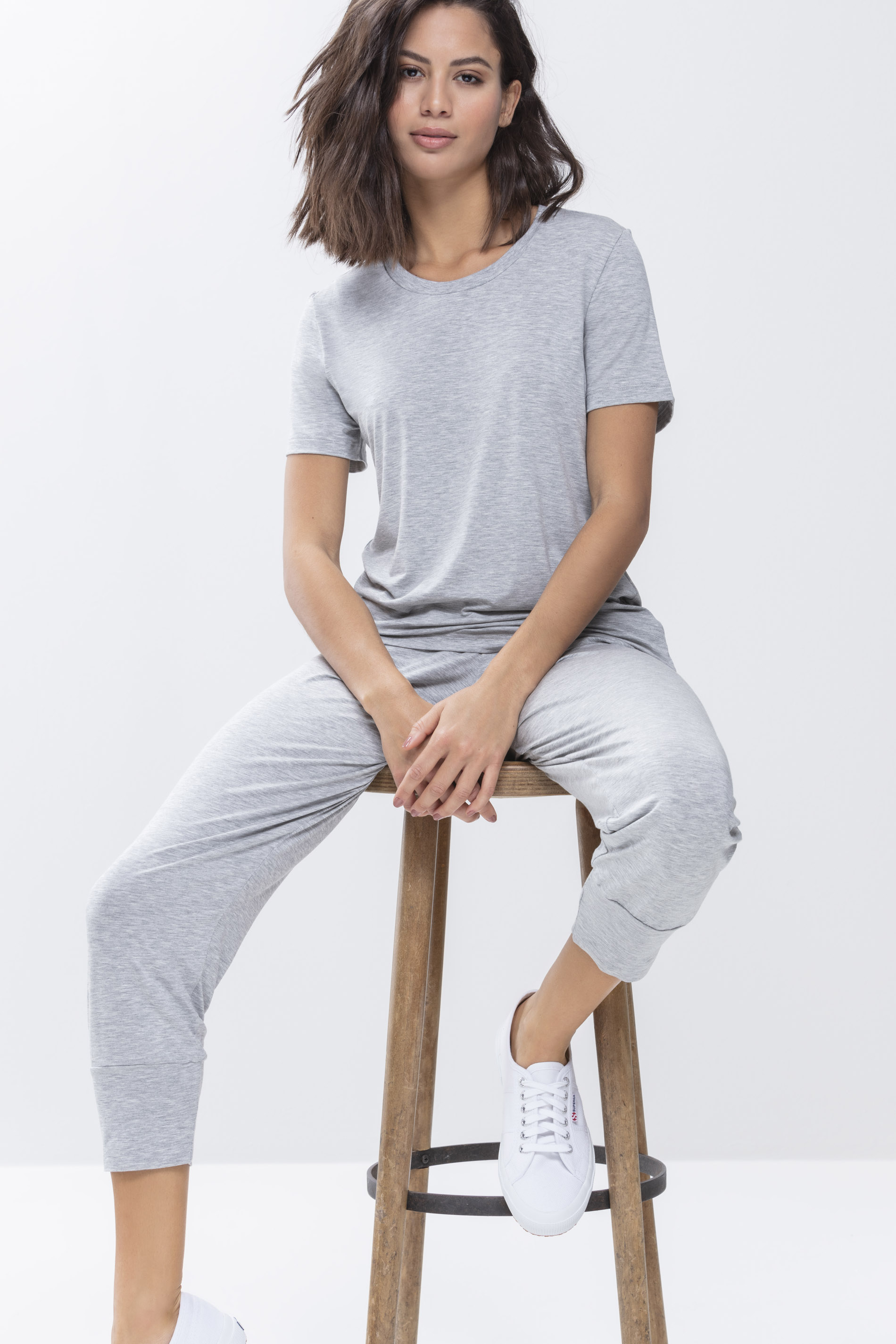 MEY (Sleepy & Easy) Футболка «Grey melange»