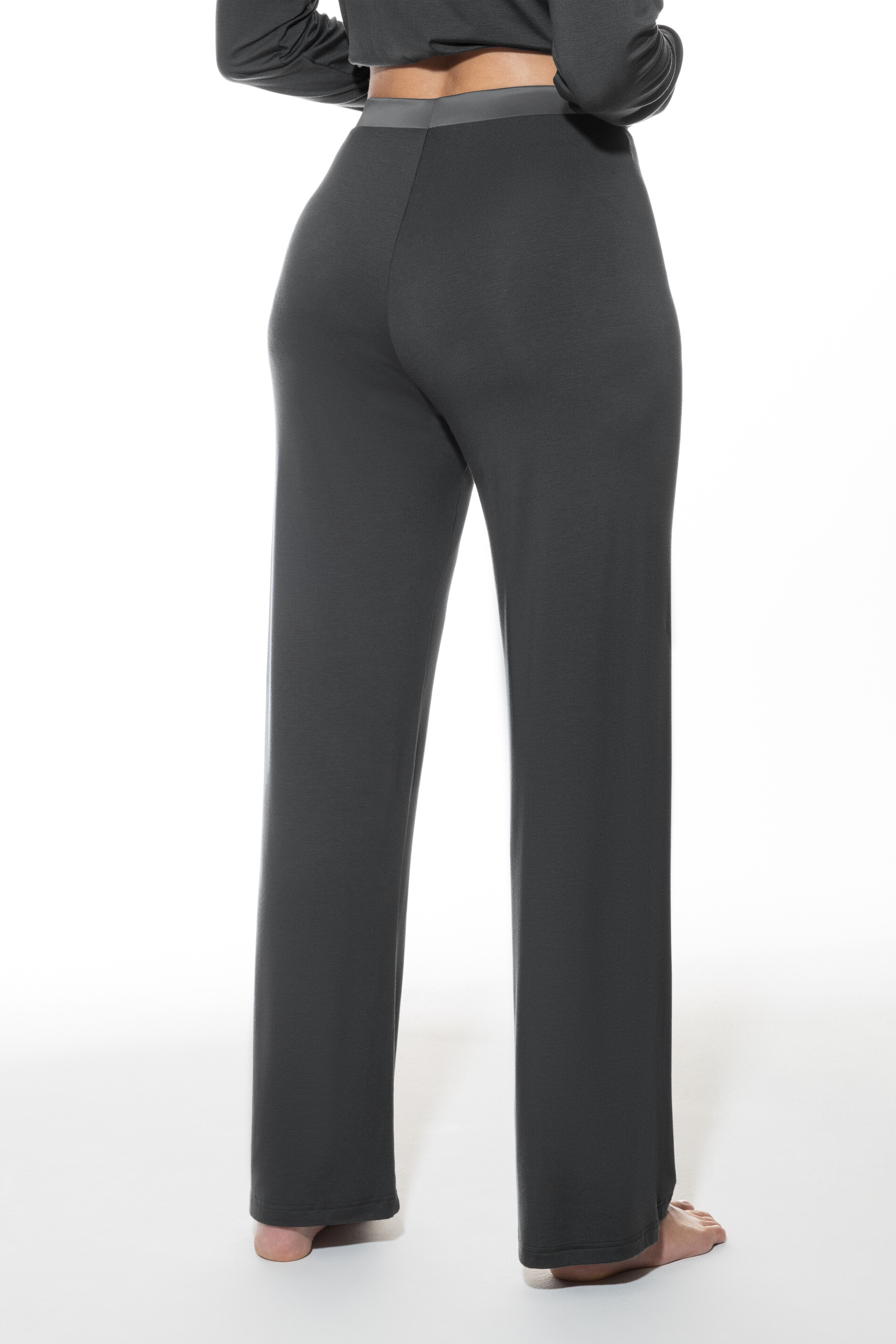 MEY (Pure chic) Брюки с высокой талией «Thunder grey»