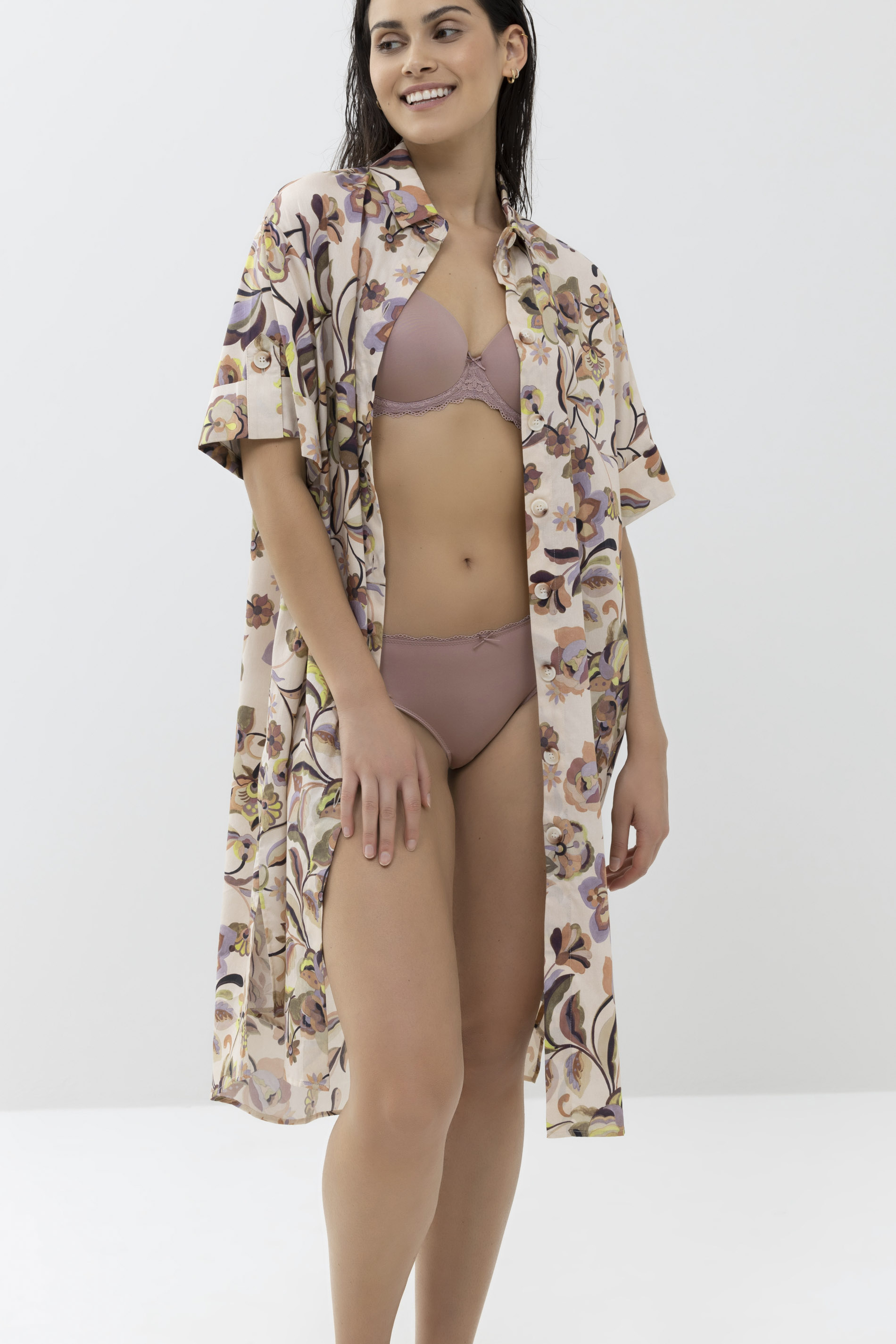 MEY (Amorous) Трусы хипстеры с кружевом «Wet sand»