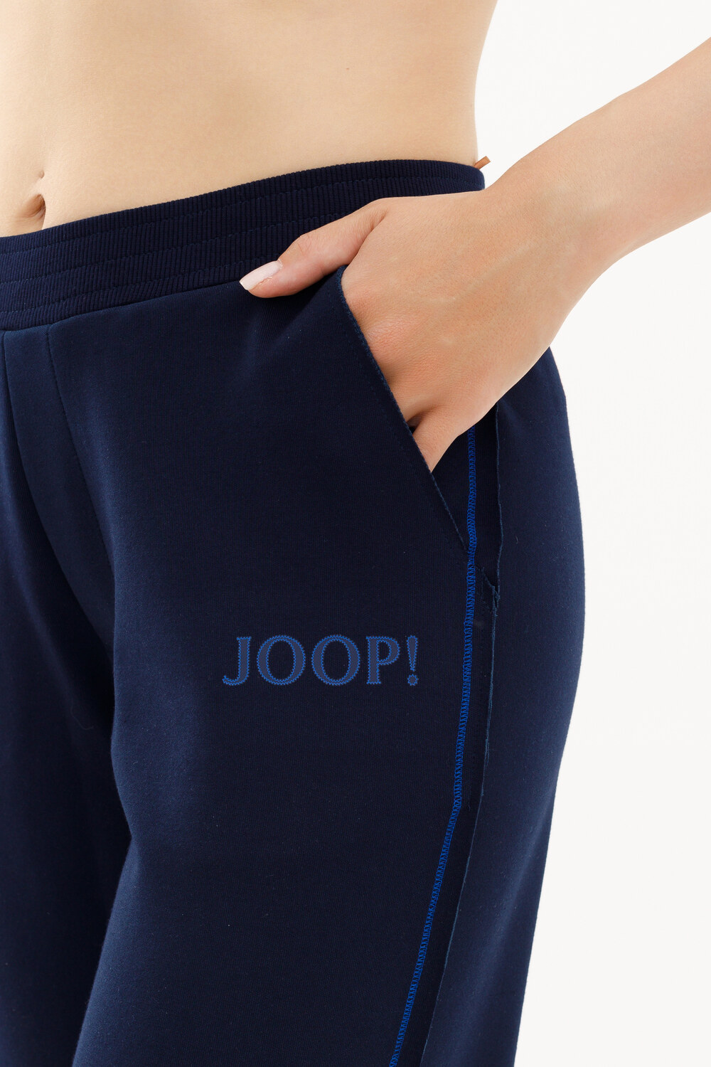 JOOP Брюки с манжетами «Midnight blue»