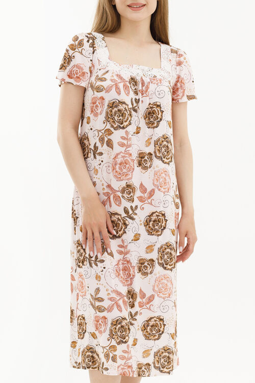 Домашнее платье «Beige biscuit»