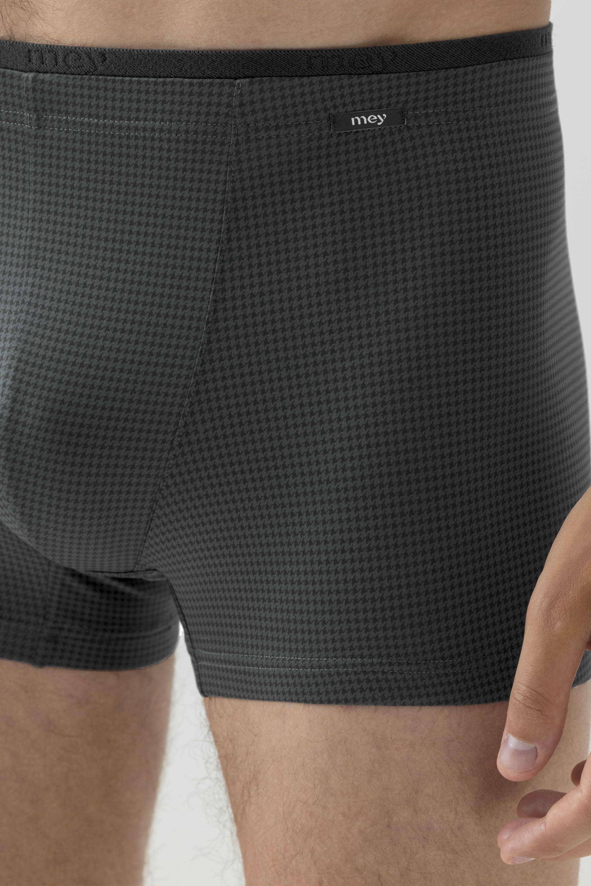 MEY (Houndstooth) Трусы-боксеры «Black»