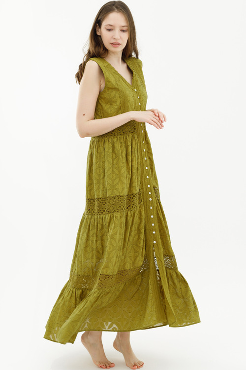 PRIDANOE Платье Mustard