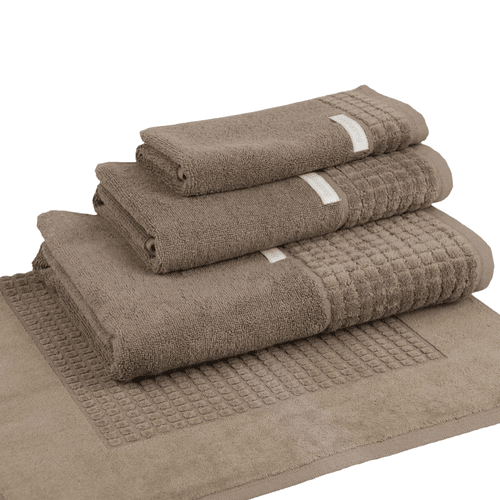 Полотенце «CARRARA» коричневый