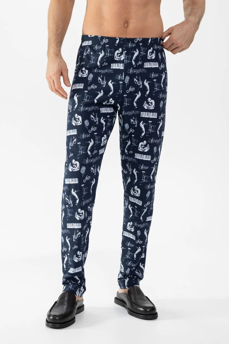 MEY (Jazz Music) Брюки хлопковые «Yacht blue»