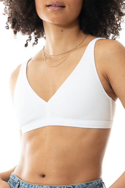 MEY (Organic cotton) Бюстгальтер без косточек «White»