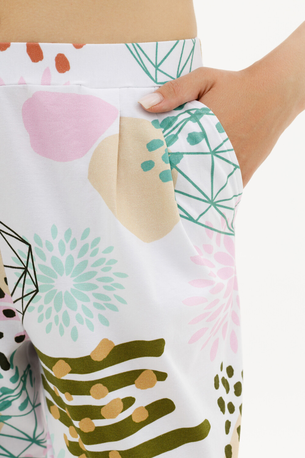 Брюки зауженные «Color Mix»