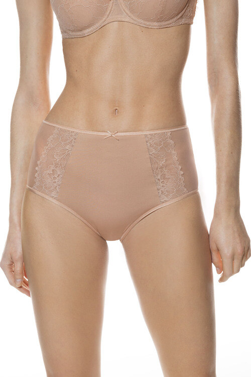 MEY (Fabulous) Трусы с высокой талией «Cream tan»