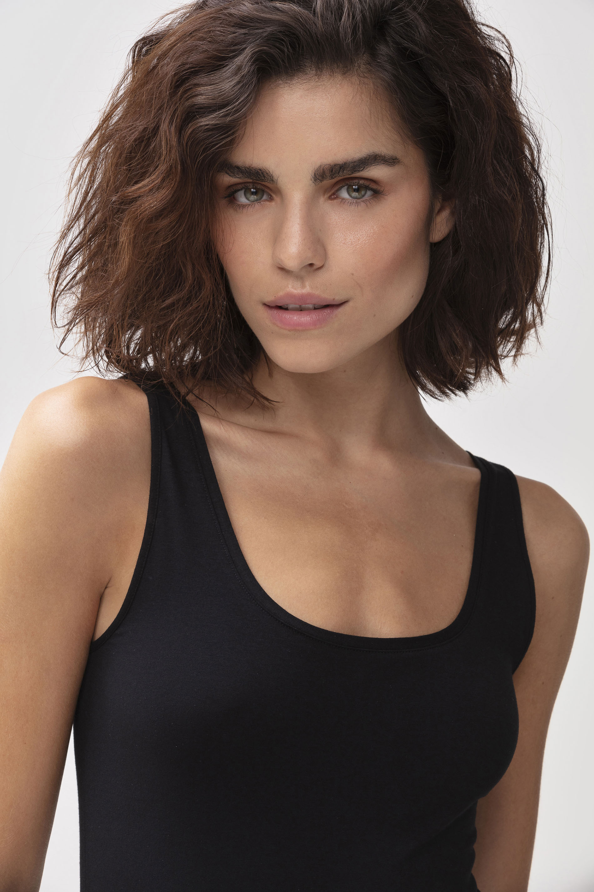 MEY (Superfine organic) Майка на широких бретелях «Black»