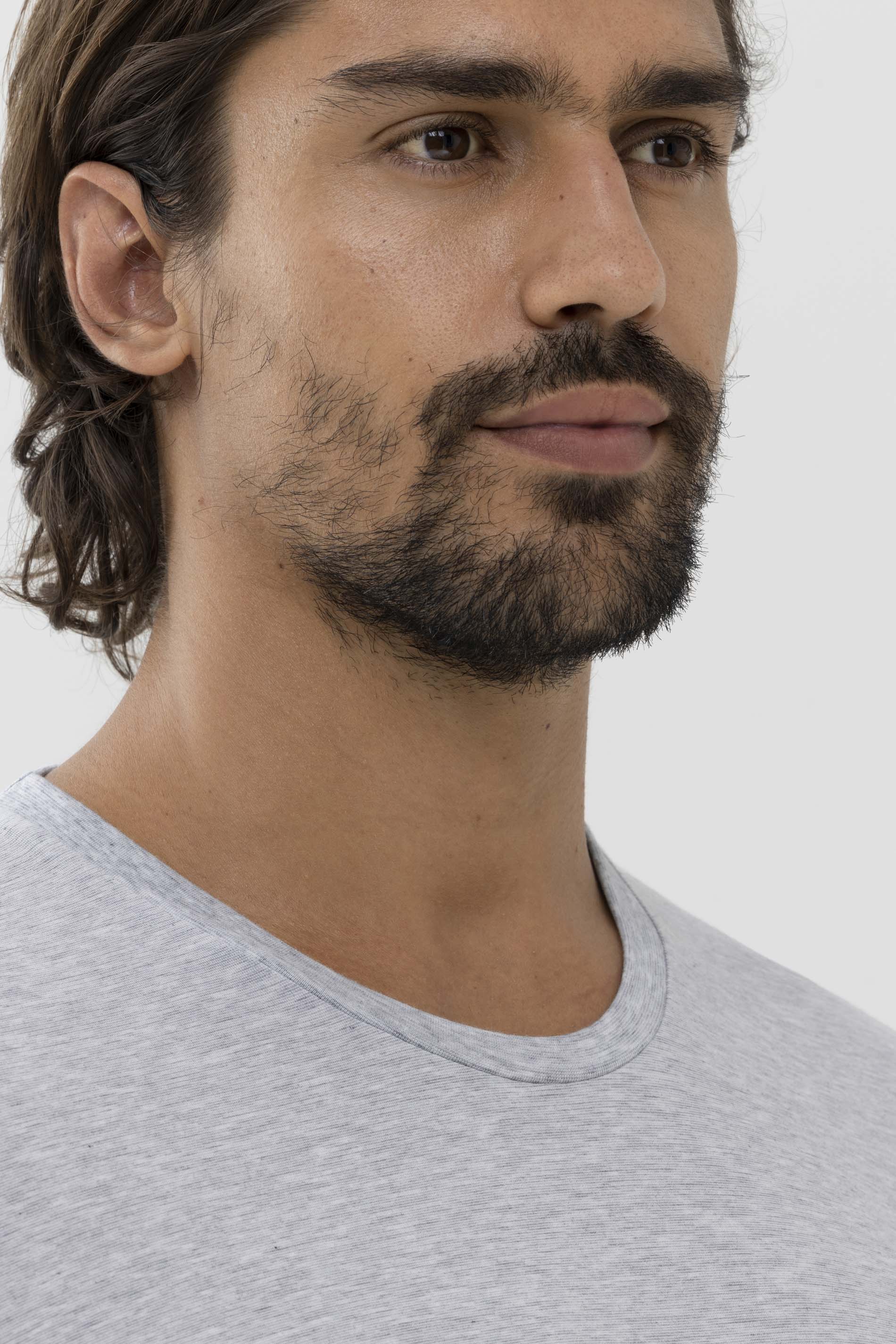 MEY (Dry Cotton) Футболка «Light grey melange»