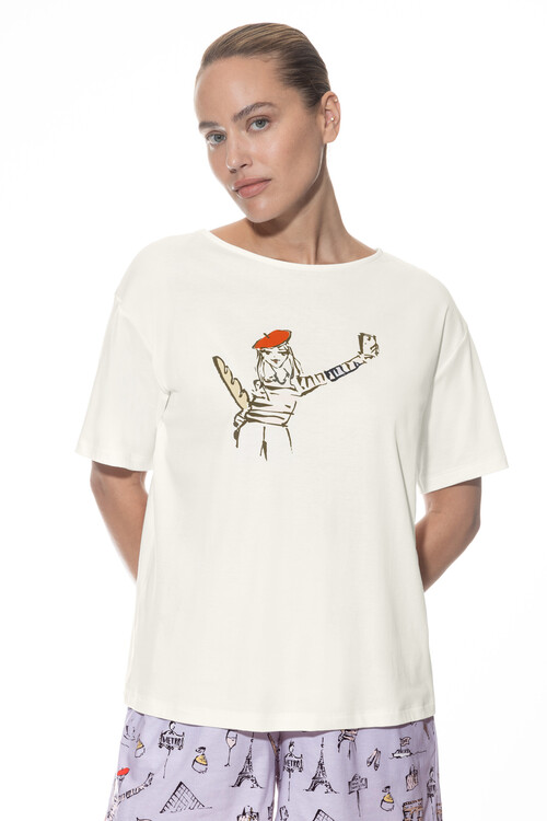 MEY (Fine elegance) Футболка «Champagner»