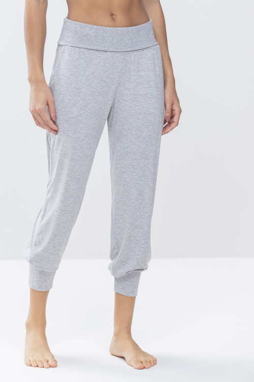 MEY (Sleepy & Easy) Укороченные брюки «Grey melange»