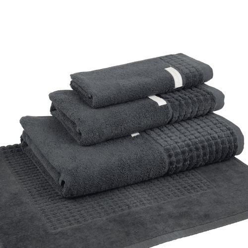 Полотенце CARRARA тёмно-серый