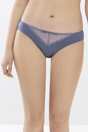 MEY (Luxurious) Трусы слипы с кружевом «Dark lavender»