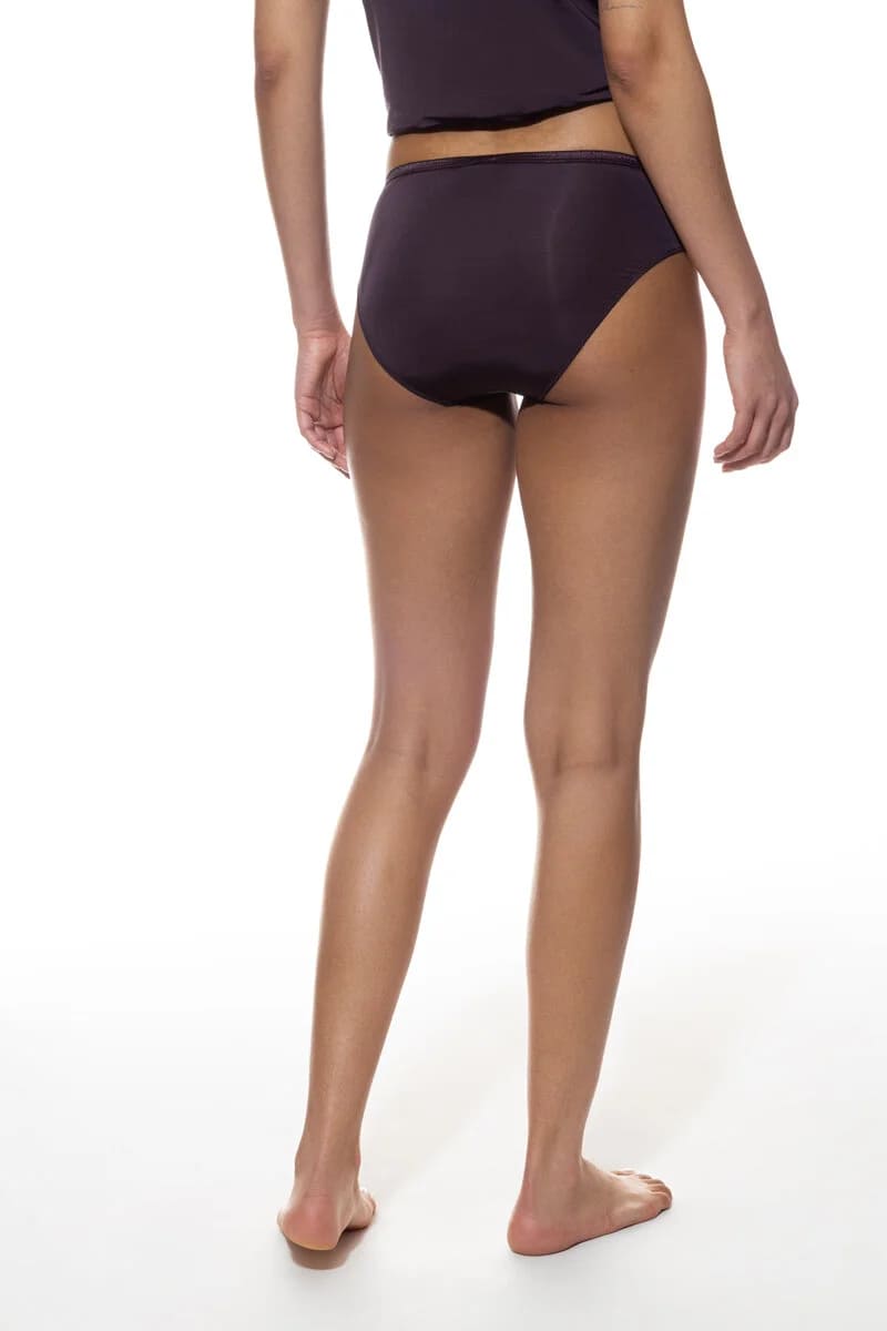 MEY (Grace) Трусы c широким боком «Perfect plum»