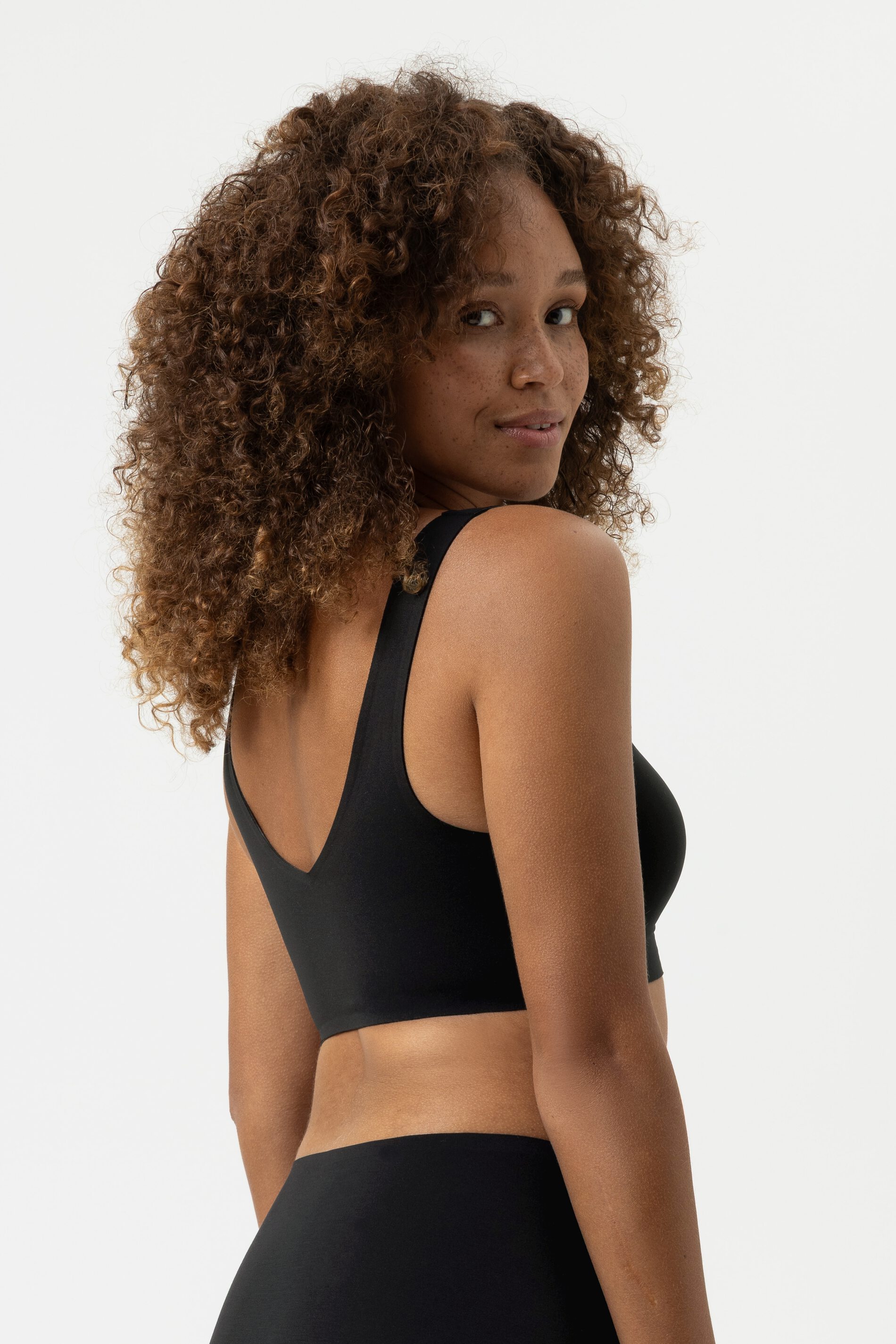 MEY (Simply better invisibles) Бюстгальтер bustier «Black»