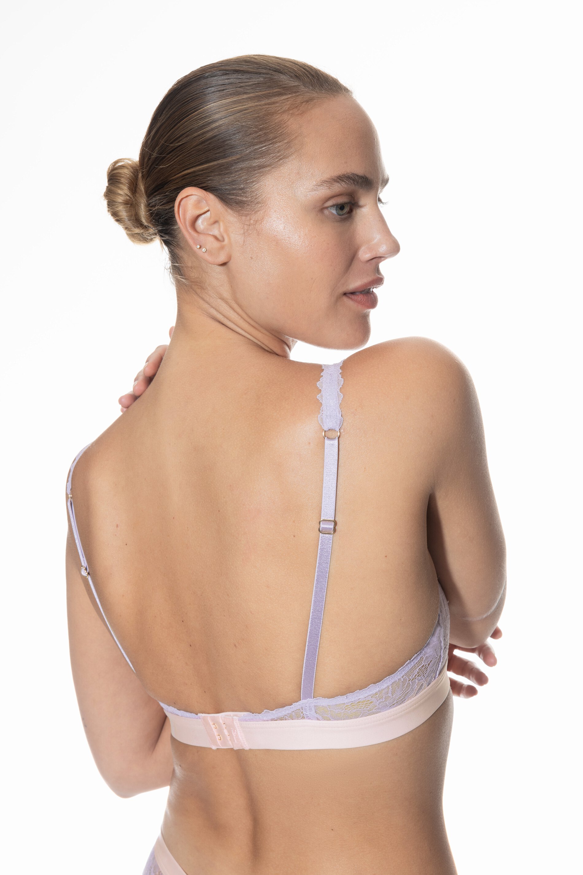 MEY (Poetry dreame) Бюстгальтер без косточек «Violet cake»