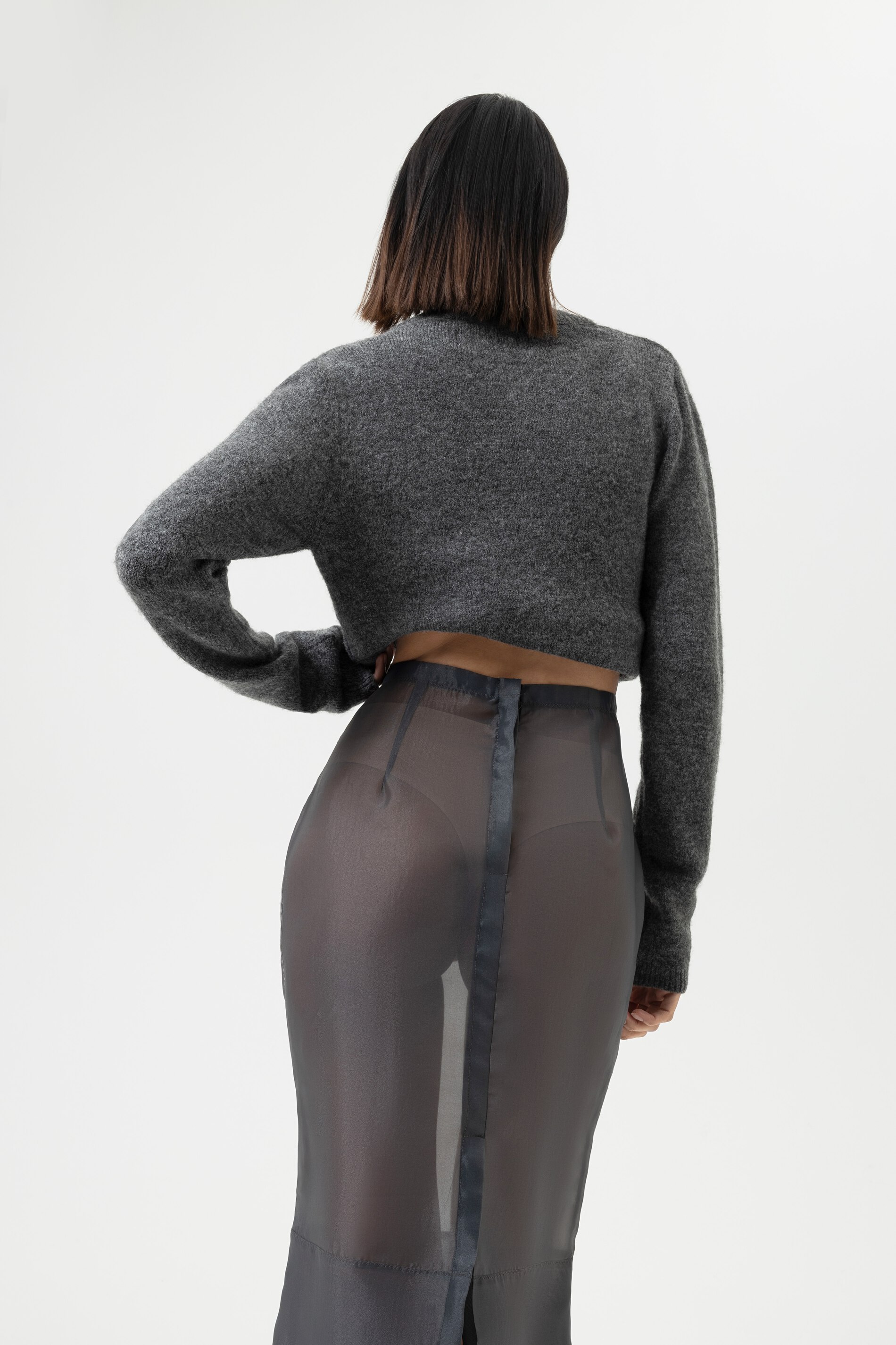 MEY (Simply better invisibles) Трусы thong с выс. талией «Cream tan»