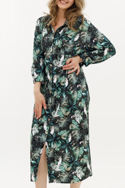 Платье-рубашка «Amazon Serenade»