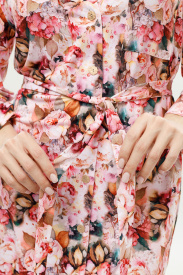 Платье-рубашка «Rosarium»