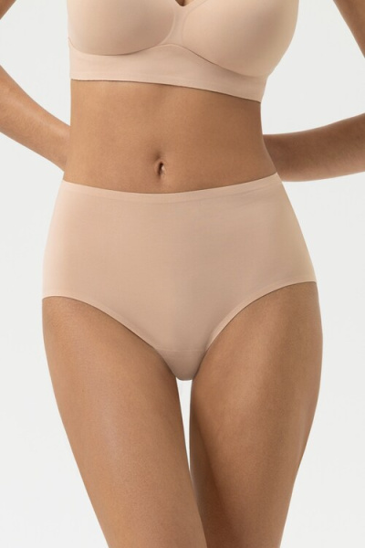 MEY (Simply better invisibles) Трусы с выс. талией «Cream tan»