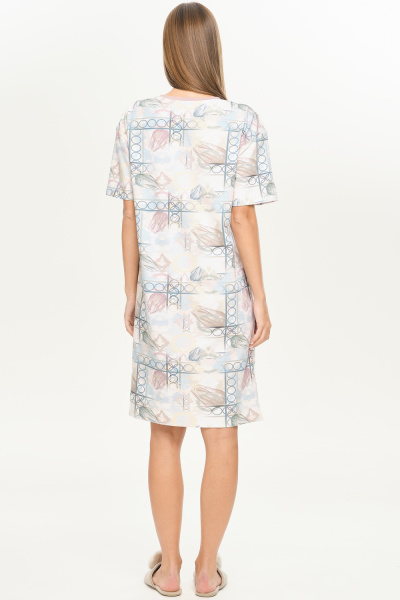 Платье-футболка «Modern tulips»