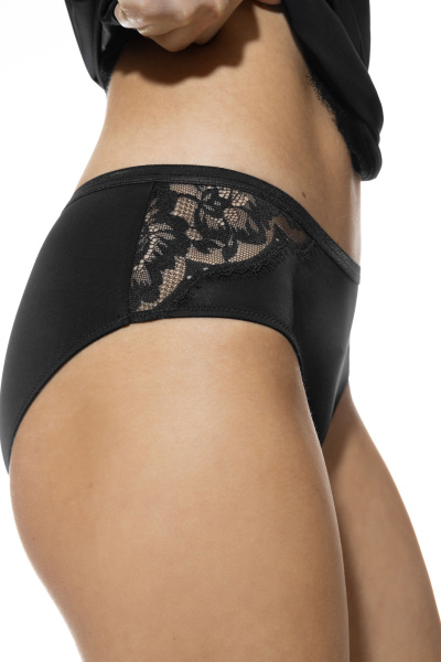 MEY (Poetry vogue) Трусы хипстеры «Black»