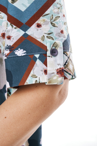 Платье-рубашка «Lovely begonia»