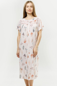 Сорочка с рюшами «Twigs Pink»