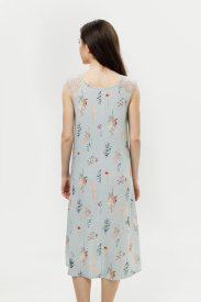 Сорочка с кружевом «Zesty Mint»