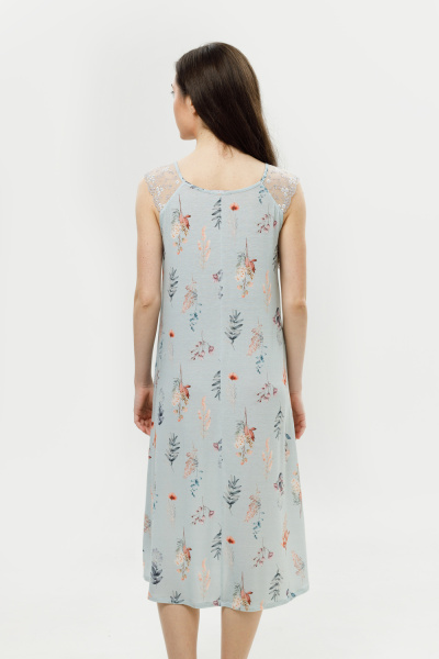 Сорочка с кружевом «Zesty Mint»