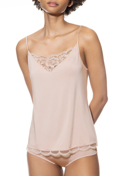 MEY (Poetry vogue) Майка с кружевом «Blossom»