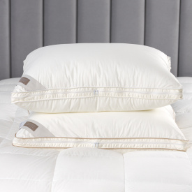 Подушка «Адаптсофт» с белым кантом