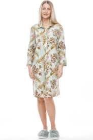 Платье-рубашка «Green Fern»